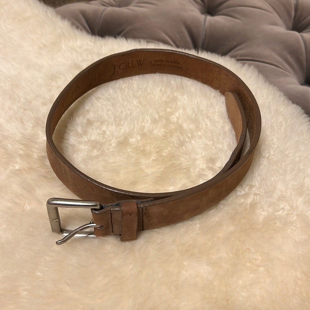 J. Cree Genuine Leather Belt